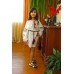 Embroidered dress/blouse/tunic "Cute Flowers"